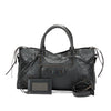 Motocross Classic City Lambskin Leather Satchel Black - Bag Religion