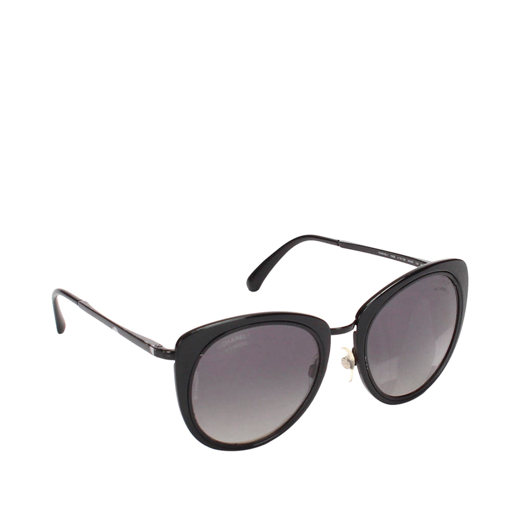 Round Tinted Sunglasses Black - Bag Religion