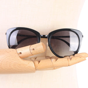 Round Tinted Sunglasses Black - Bag Religion