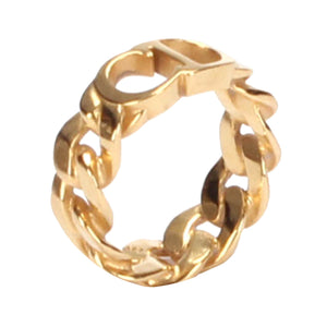Danseuse Etoile Chain Ring Gold - Bag Religion