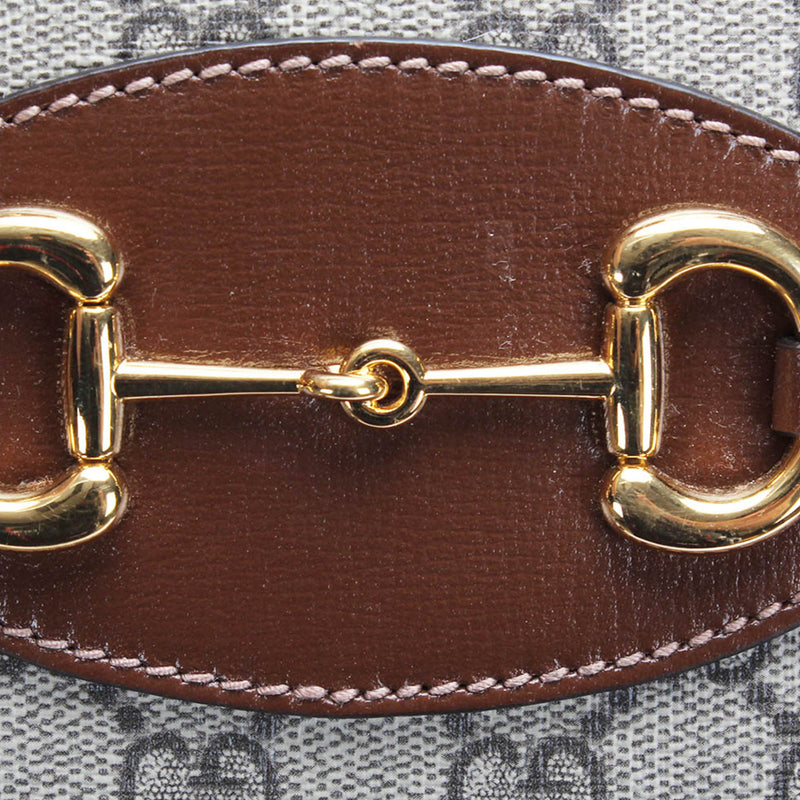 GG Supreme Horsebit Satchel Brown - Bag Religion