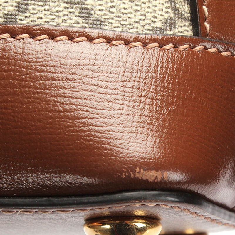 GG Supreme Horsebit Satchel Brown - Bag Religion