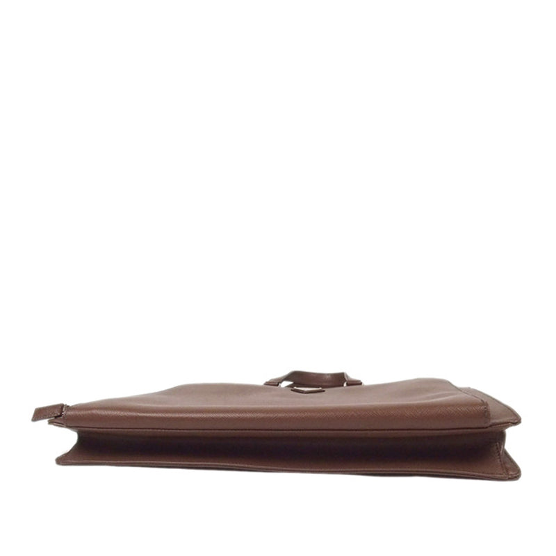 Saffiano Business Bag Brown