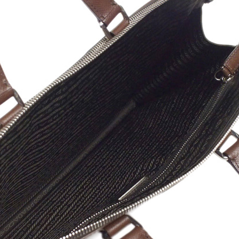 Saffiano Business Bag Brown