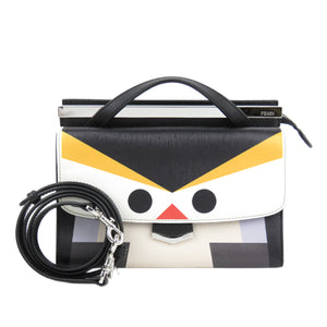 Monster Demi Jours Leather Satchel Multi