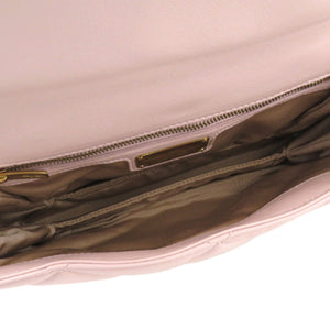 Ferragamo Vara Bow Leather Crossbody Bag Pink