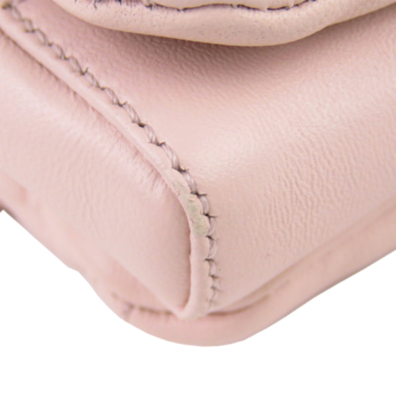 Ferragamo Vara Bow Leather Crossbody Bag Pink