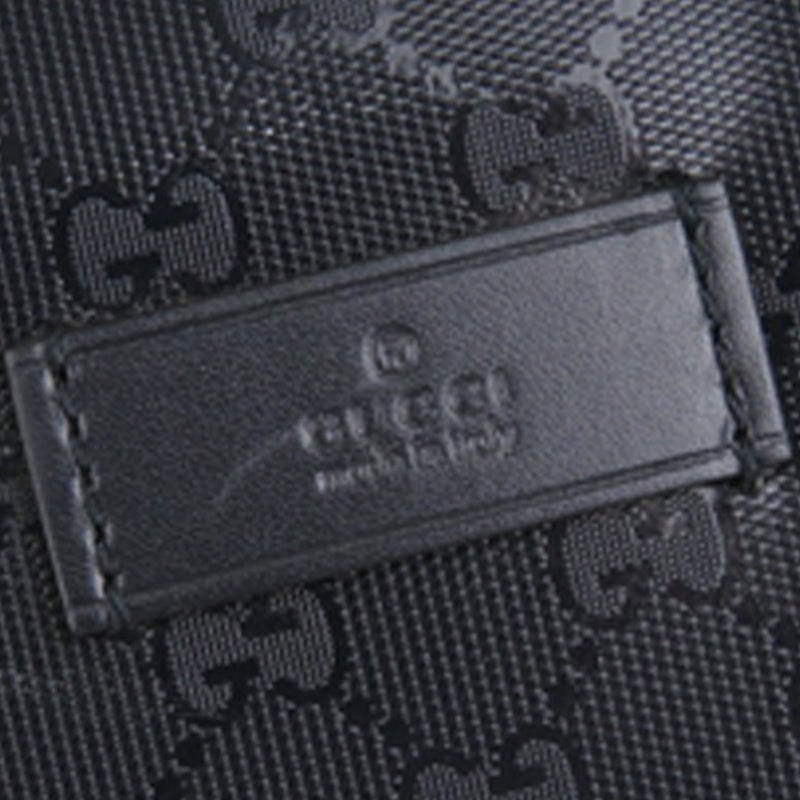 Gucci Imprime Monogram Black Medium Studded Tote