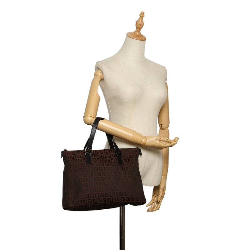 Zucchino Canvas Tote Bag Brown