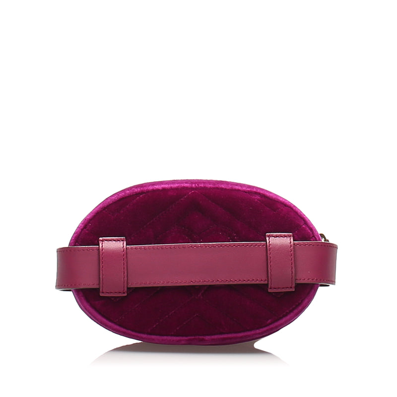 GG Marmont Belt Bag Purple GHW