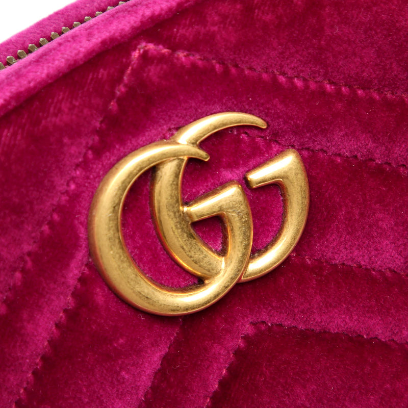 GG Marmont Belt Bag Purple GHW