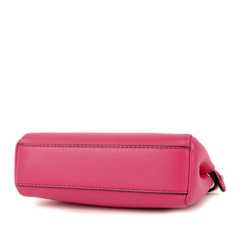 Mini Peekaboo Leather Satchel Pink - Bag Religion