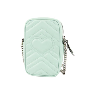 GG Marmont Matelasse Leather Crossbody Bag Green - Bag Religion