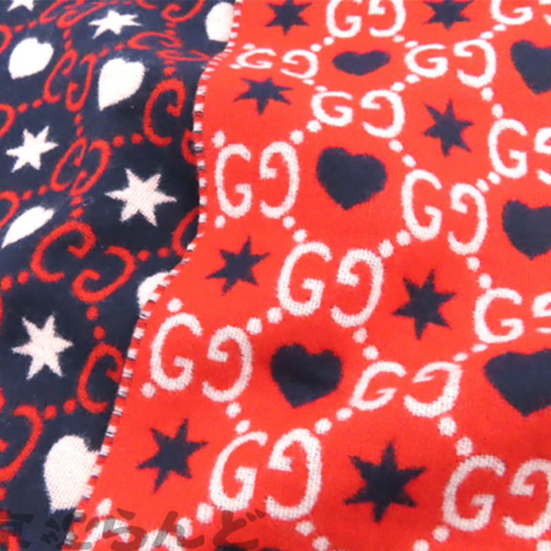 GG Wool Scarf Red - Bag Religion