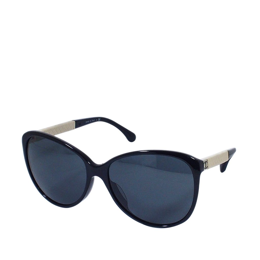 CC Matelasse Tinted Sunglasses Black - Bag Religion