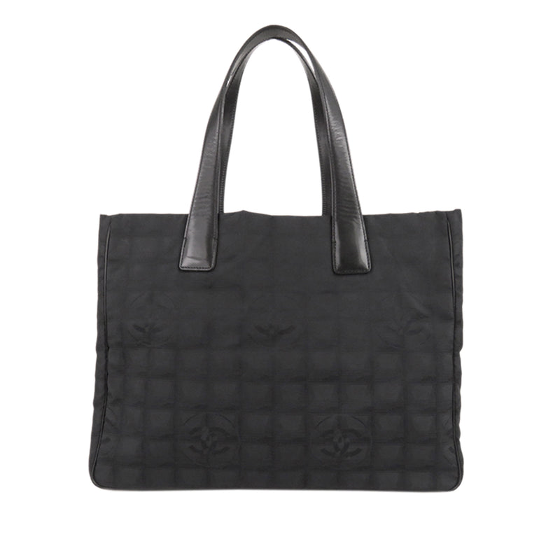 New Travel Line Nylon Tote Bag Black - Bag Religion