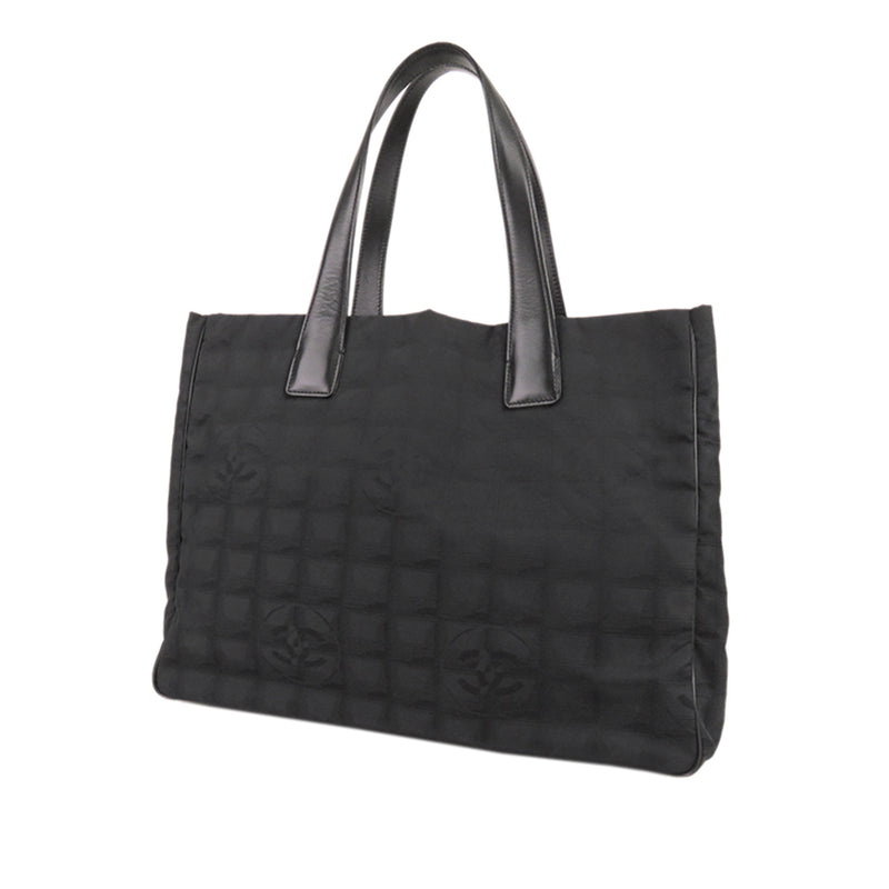 New Travel Line Nylon Tote Bag Black - Bag Religion