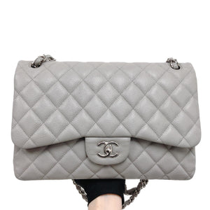 Classic Double Flap Jumbo Grey