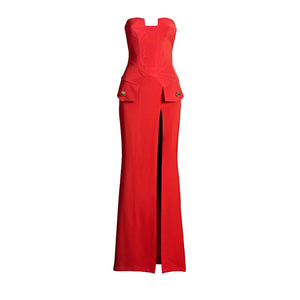 Cocktail Dress Red GHW