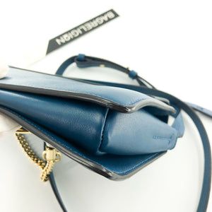 Small Faye Satchel in Blue