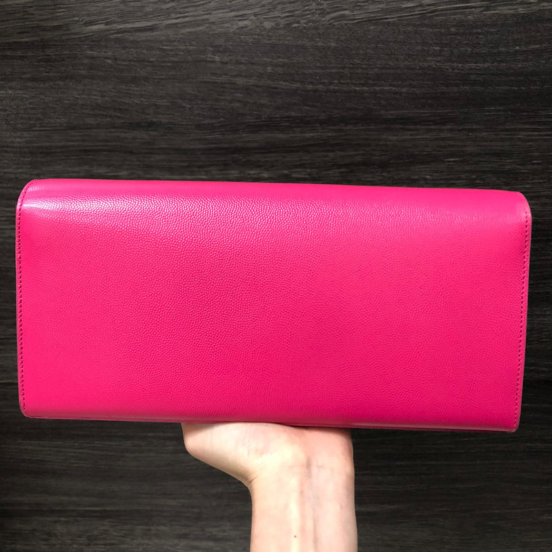 Classic Monogram Cassandre Clutch Hot Pink