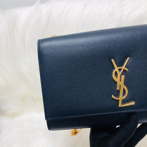 Classic Monogram Kate Medium Navy Blue GHW