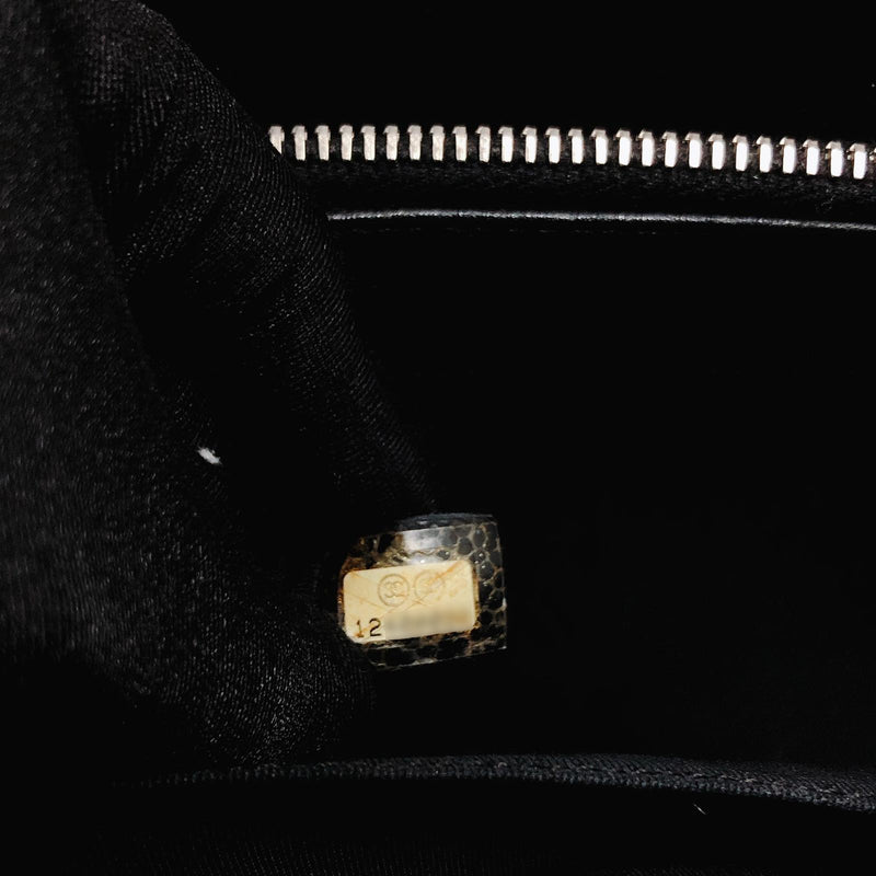 GST Caviar Tote Bag Black SHW