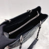 GST Caviar Tote Bag Black SHW