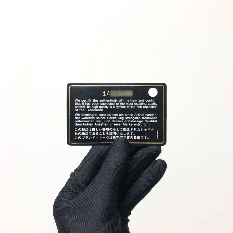 Classic Double Flap Caviar M/L in Black SHW