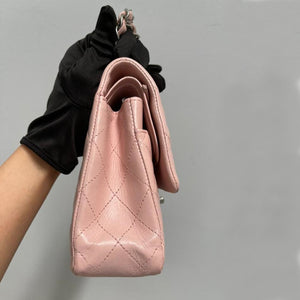 Classic Double Flap M/L Lambskin Baby Pink SHW