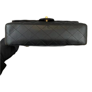 Classic Flap Medium Lambskin Black GHW