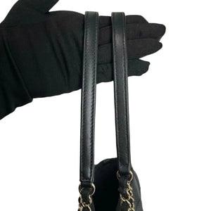 Small Deauville Canvas Black SHW