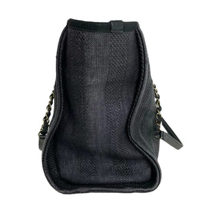 Small Deauville Canvas Black SHW