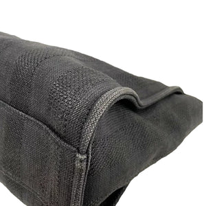 Small Deauville Canvas Black SHW
