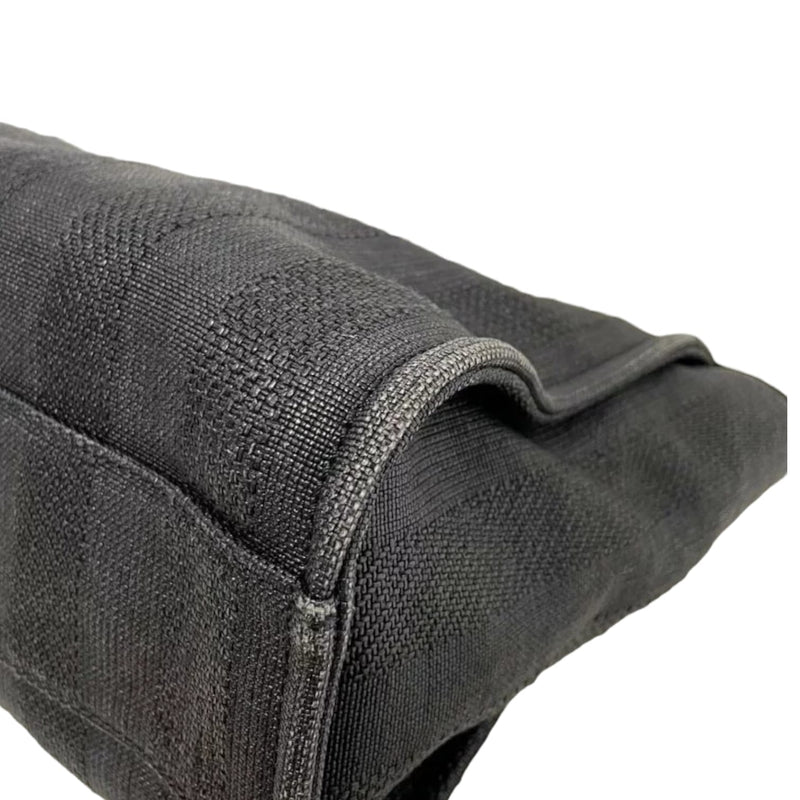 Small Deauville Canvas Black SHW
