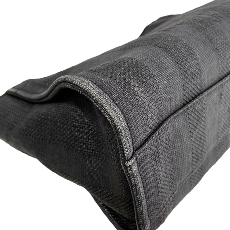 Small Deauville Canvas Black SHW