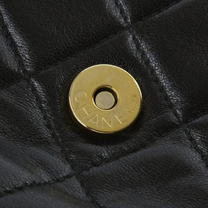 CC Classic Tassle Lambskin Camera Bag Black GHW