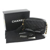 CC Classic Tassle Lambskin Camera Bag Black GHW