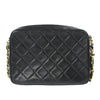 CC Classic Tassle Lambskin Camera Bag Black GHW