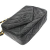 CC Classic Tassle Lambskin Camera Bag Black GHW
