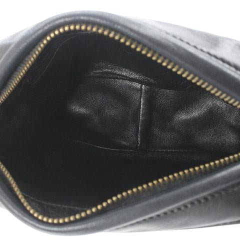 CC Vintage Tassel Lambskin Leather Camera Bag Black GHW