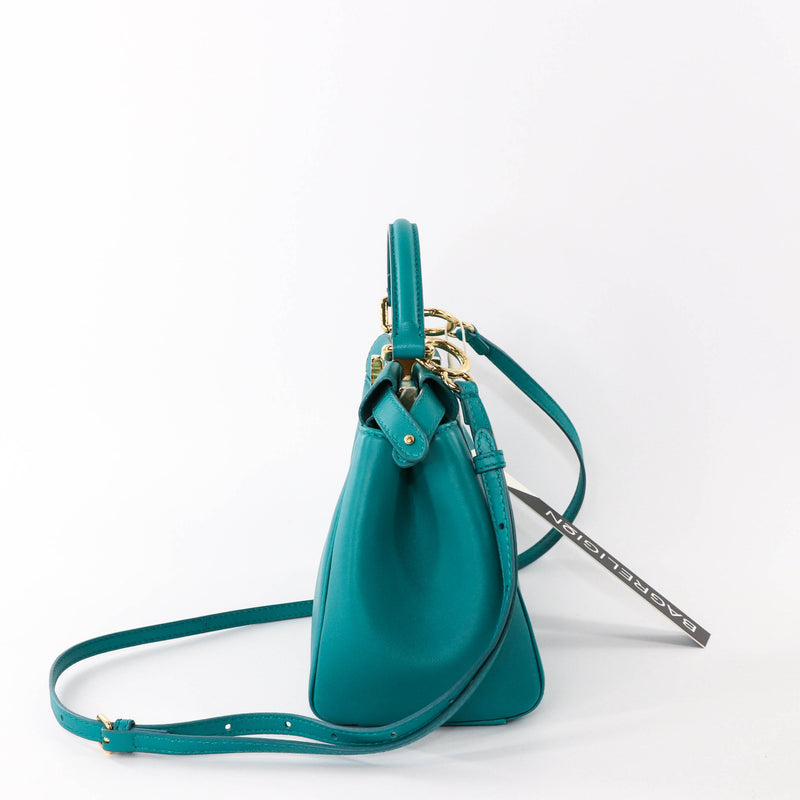 Mini Peekaboo Turquoise Bag