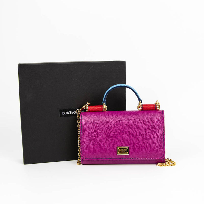 D&G Cell Phone Sicily Von Crossbody Case Bag