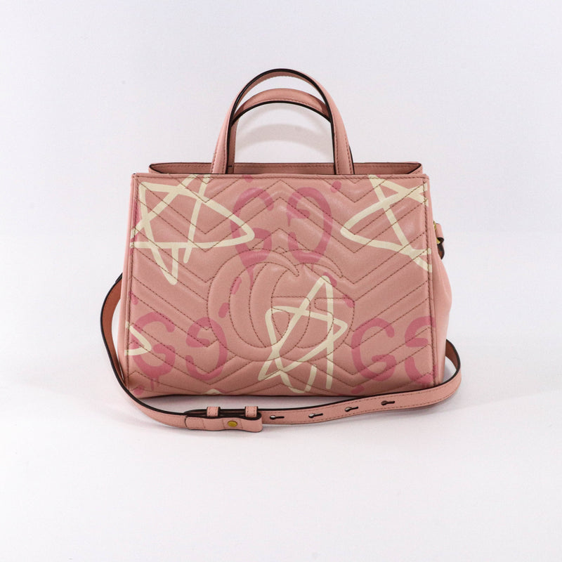 GG Marmont Tote Matelasse Gucci Ghost Small
