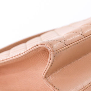 Rita Beige Top Handle Quilted Bag Crossbody