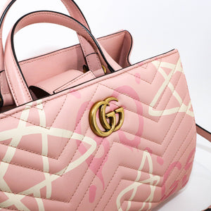 GG Marmont Tote Matelasse Gucci Ghost Small