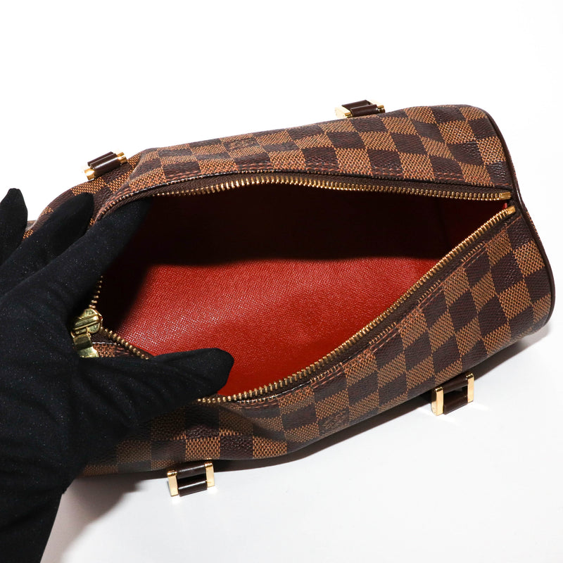 Louis Vuitton Damier Ebene Papillon 30 Roll Bag and Mini Bag Set