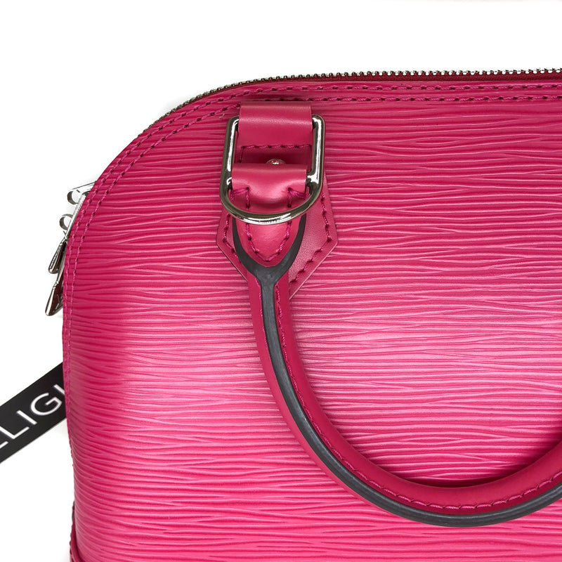 Alma BB Epi Leather Deep Pink