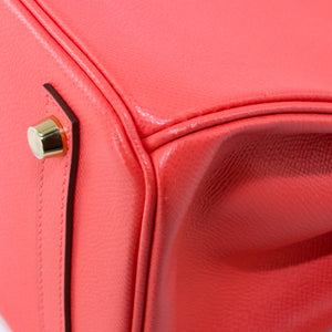 Birkin 30 Rose Jaipur in Epsom Leather GHW