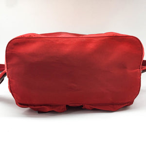 Vela Red Backpack in Nylon Red